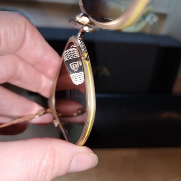 Women Gold DITA sunglasses - Picture 4 of 13